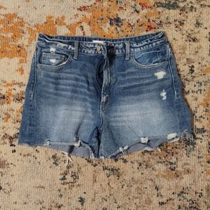 Kancan High Rise Denim Shorts